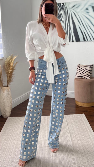 Salt taks jeans