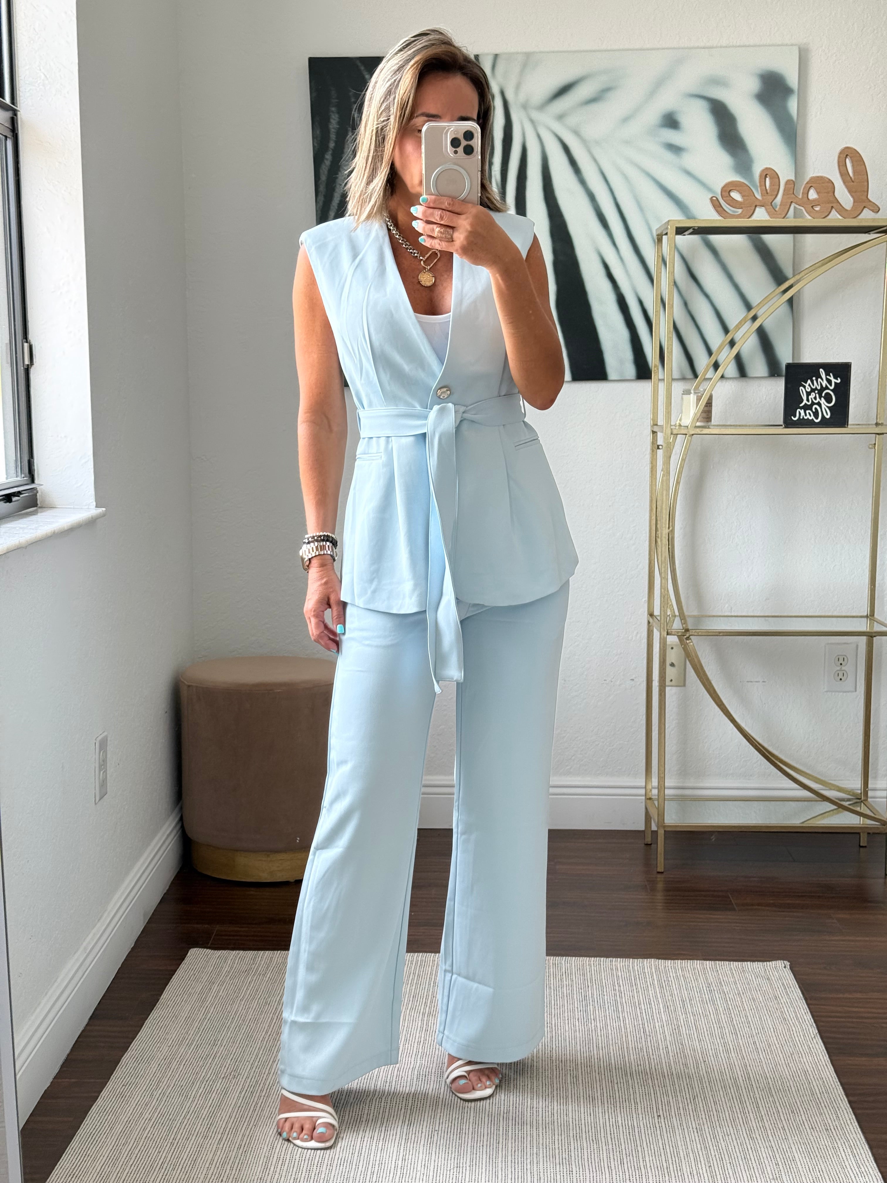 Vogue   vest & PANTS  set