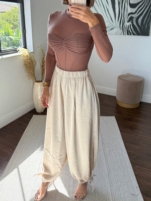 Satin Aladdin  Pants