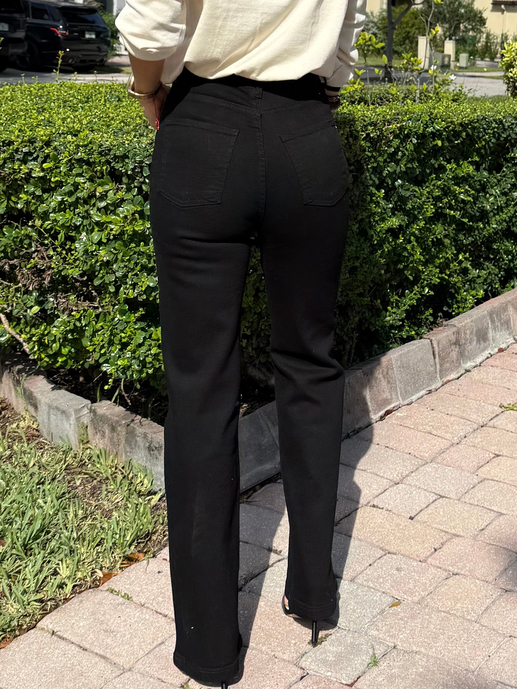 Black Night Glow Sparkle Jeans