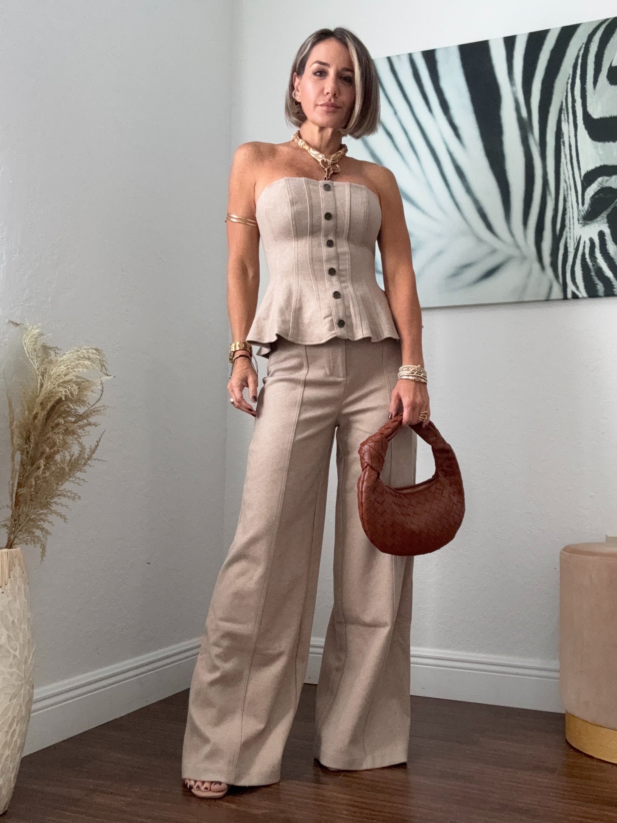 Winter Luxe Strapless Set