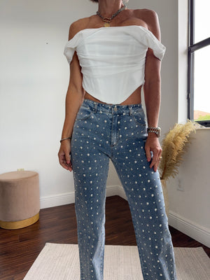Studs  Jeans