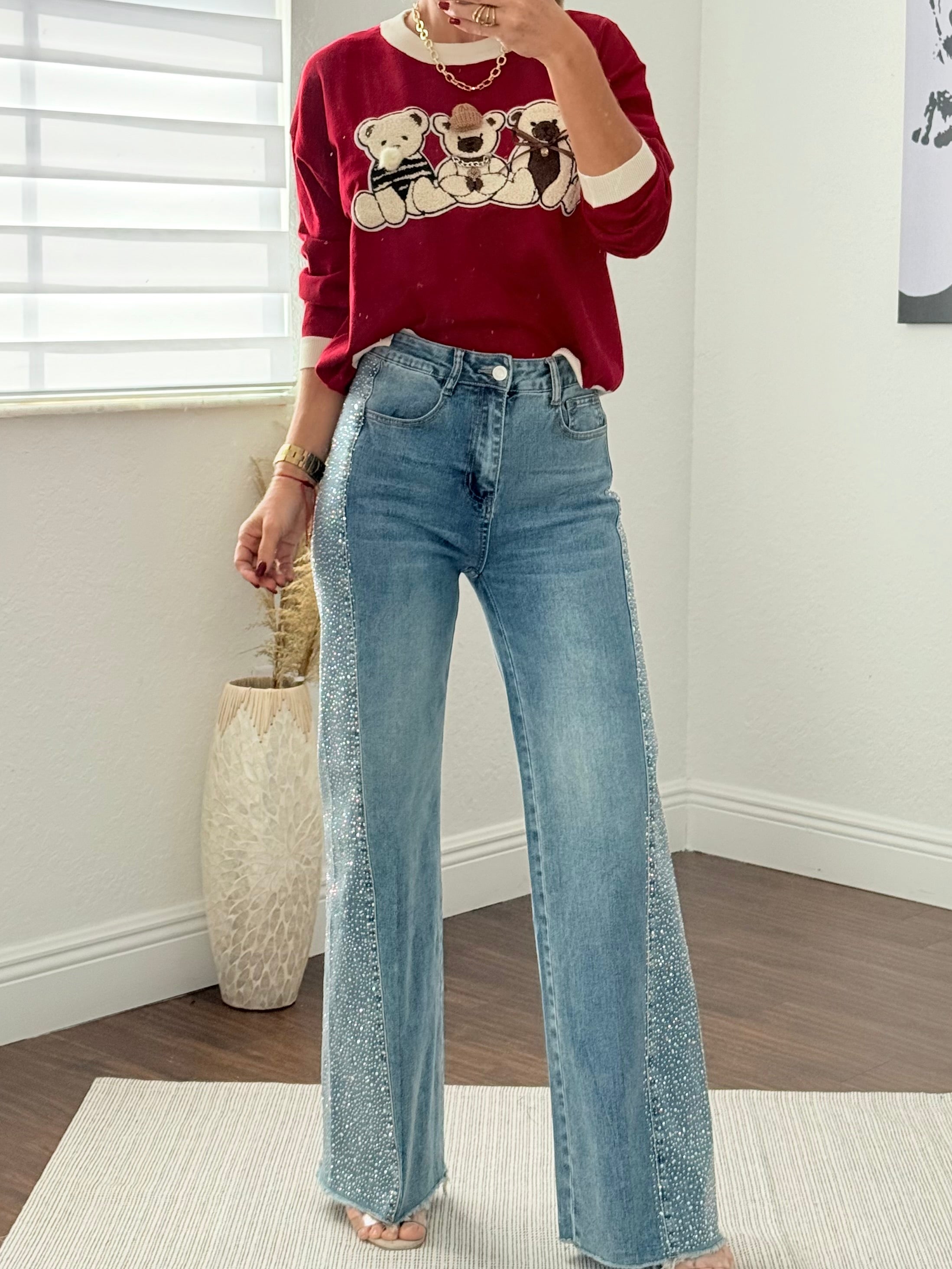 Night Glow Sparkle Jeans