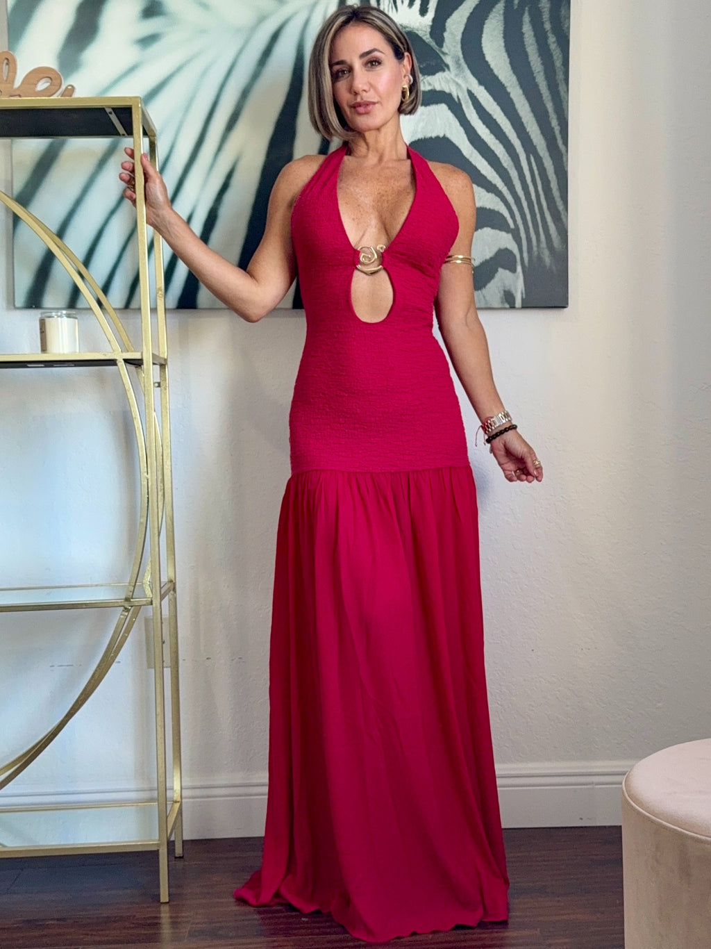 Red Dream Tulle Dress