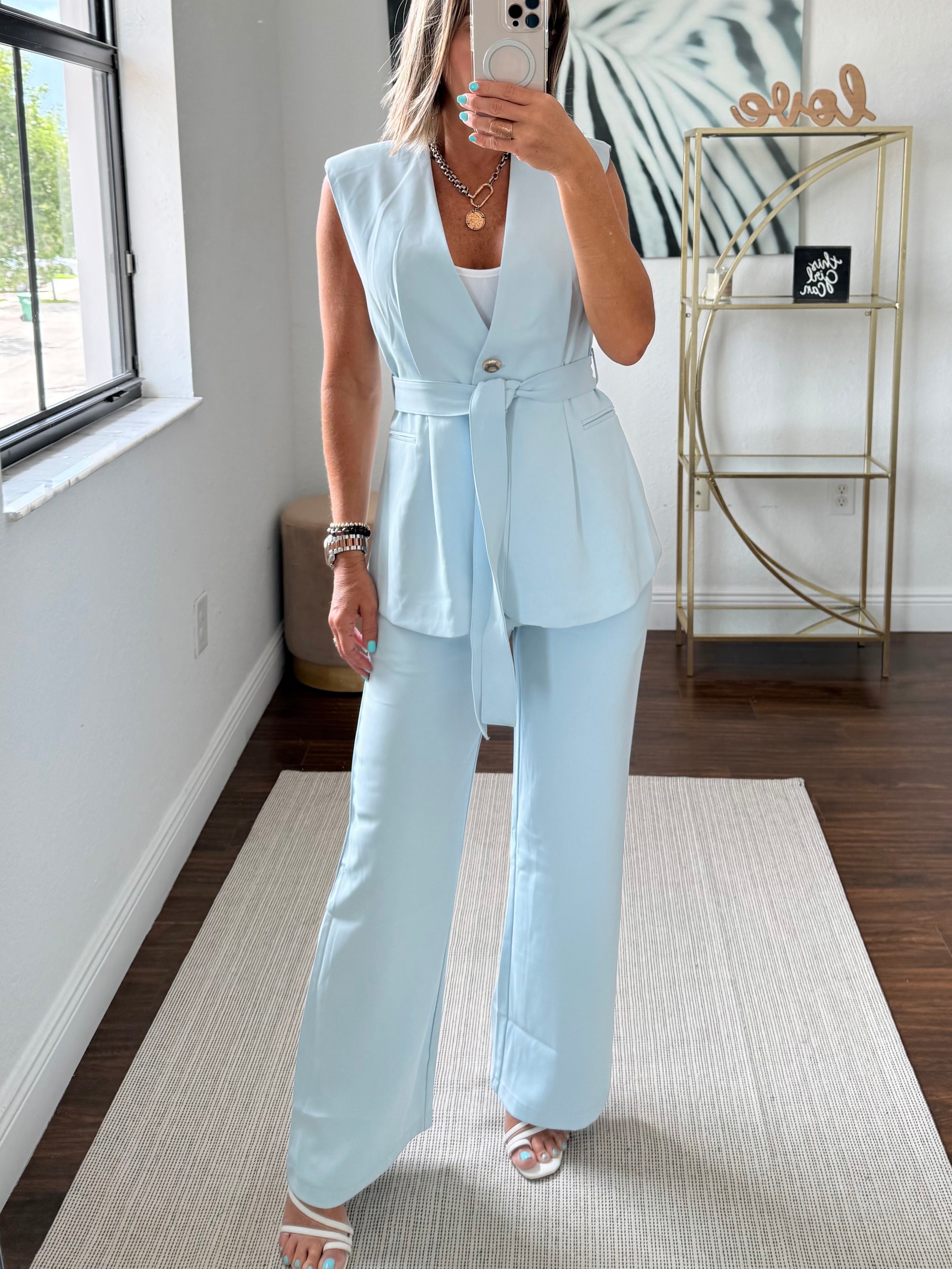Vogue   vest & PANTS  set