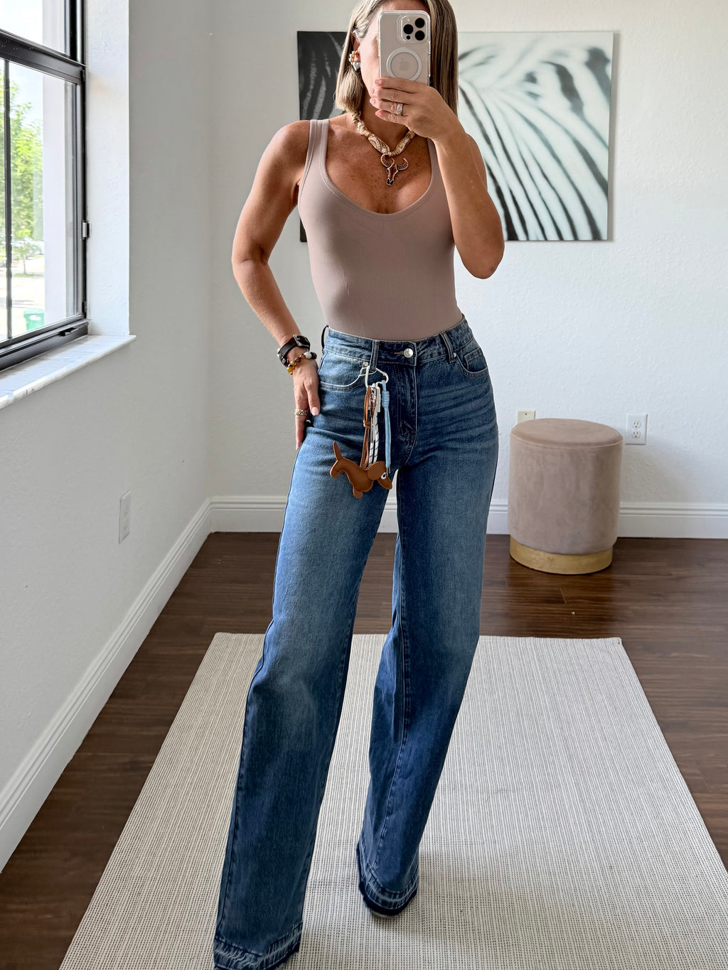 Blue   fancy jeans