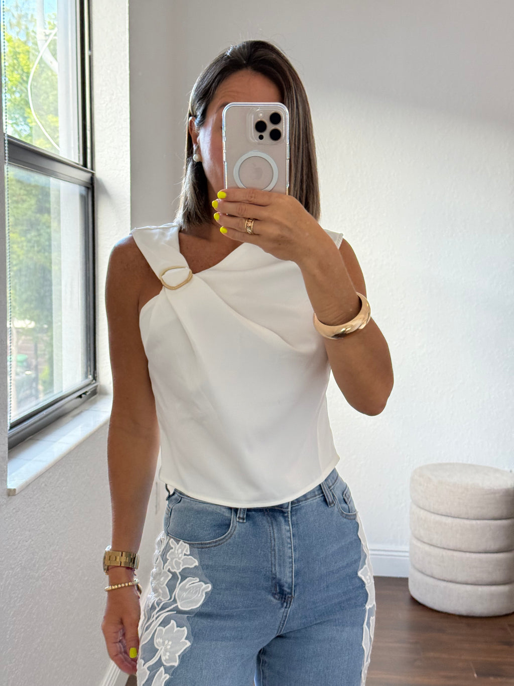 White   honey top