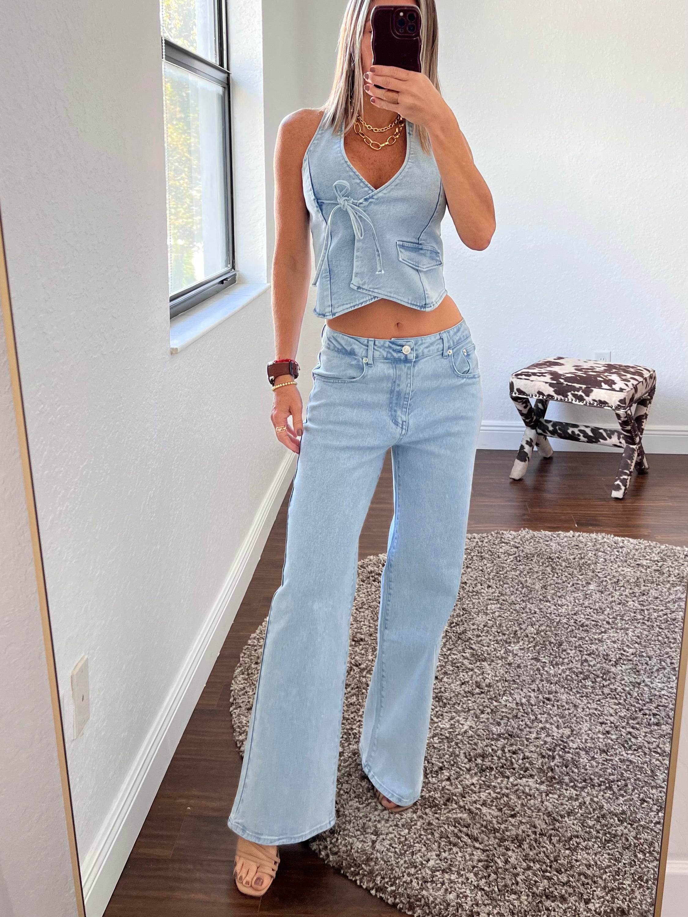 Vogue vibes   denim    Set