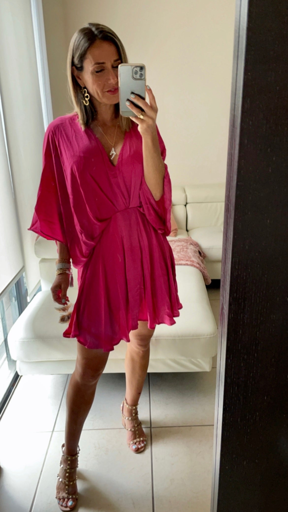 Pink dress