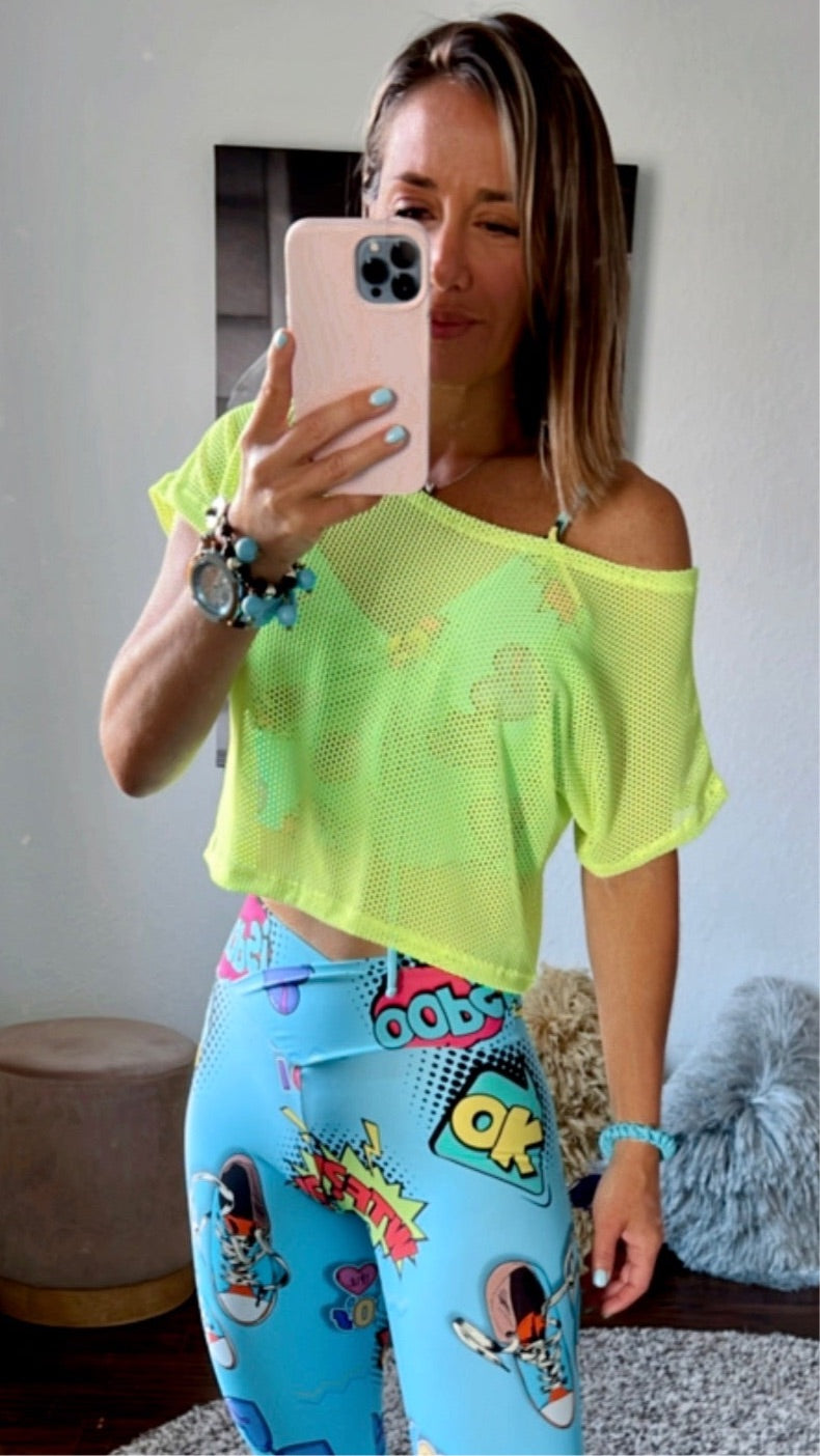 Neon yellow  Mesh